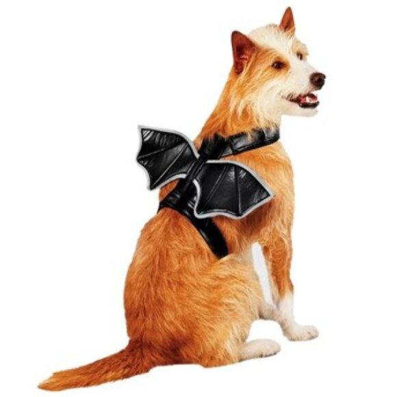 Hyde and Eek! Boutique Reflective Bat Wings Dog Pet Costume Halloween Sz S/M NWT - Picture 1 of 7